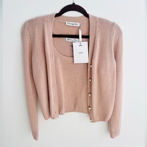 NWT Christian Dior Sweater Set 38